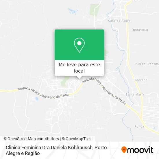 Clinica Feminina Dra.Daniela Kohlrausch mapa