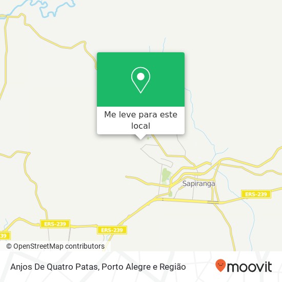 Anjos De Quatro Patas mapa