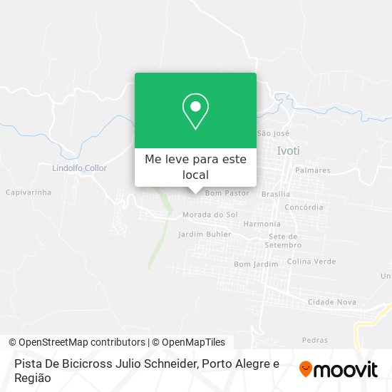 Pista De Bicicross Julio Schneider mapa