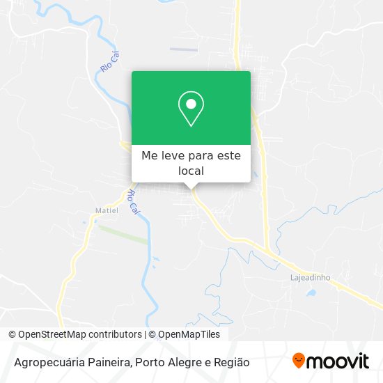 Agropecuária Paineira mapa