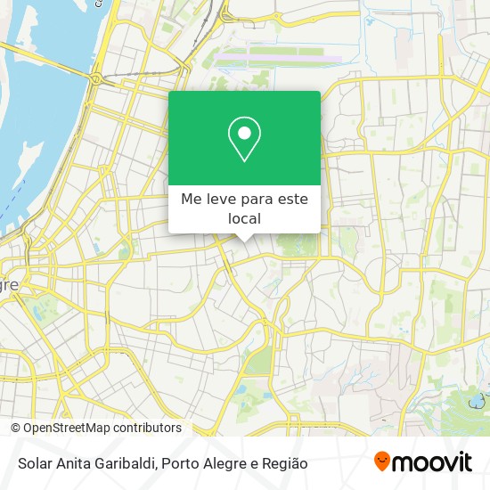 Solar Anita Garibaldi mapa