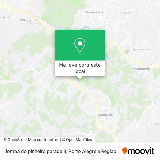 lomba do pinheiro parada 8 mapa