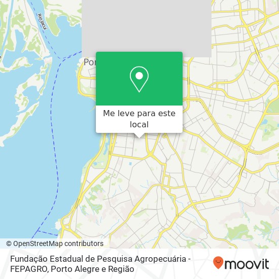 Fundação Estadual de Pesquisa Agropecuária - FEPAGRO mapa