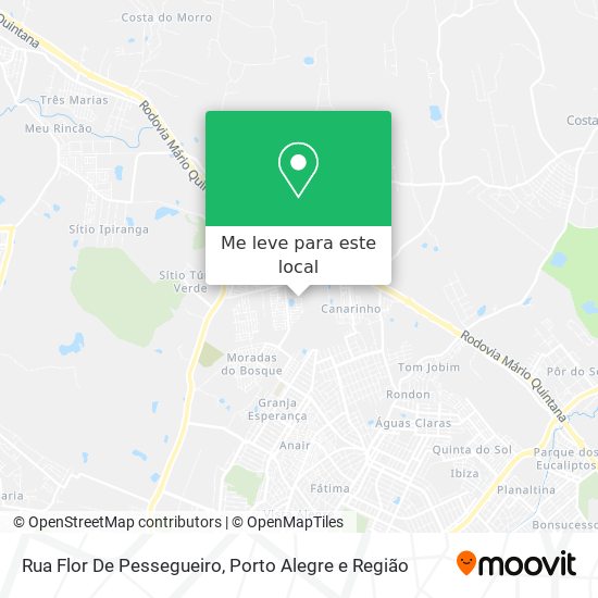 Rua Flor De Pessegueiro mapa