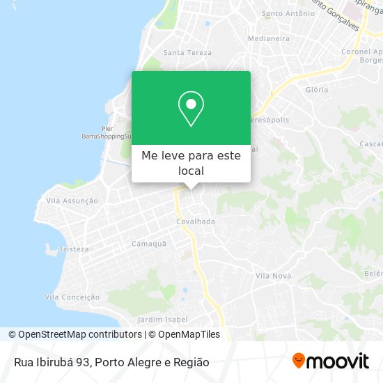 Rua Ibirubá 93 mapa