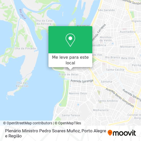 Plenário Ministro Pedro Soares Muñoz mapa