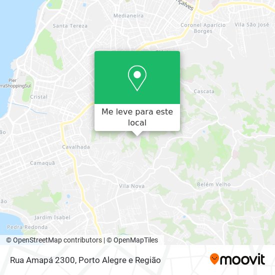 Rua Amapá 2300 mapa