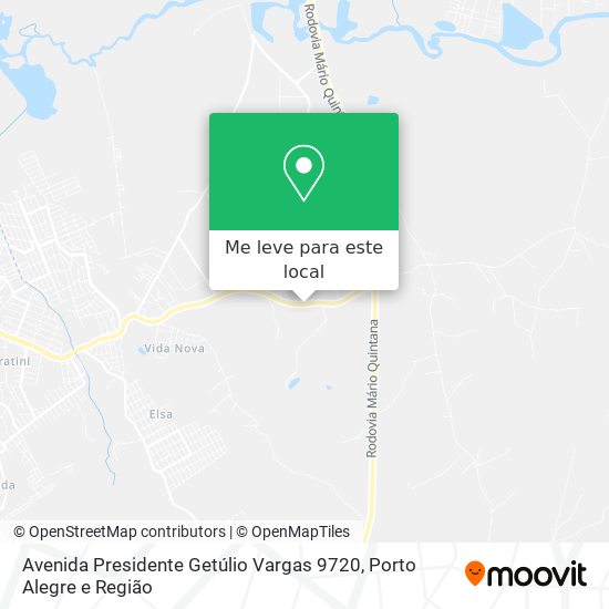 Avenida Presidente Getúlio Vargas 9720 mapa