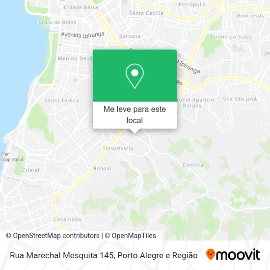 Rua Marechal Mesquita 145 mapa