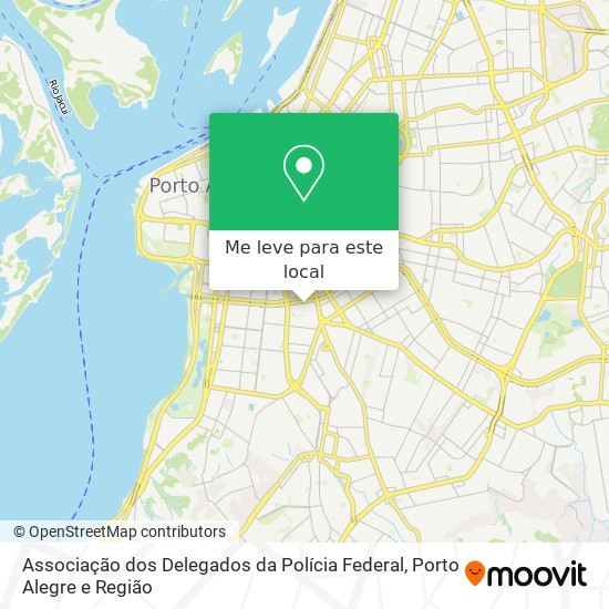 Associação dos Delegados da Polícia Federal mapa