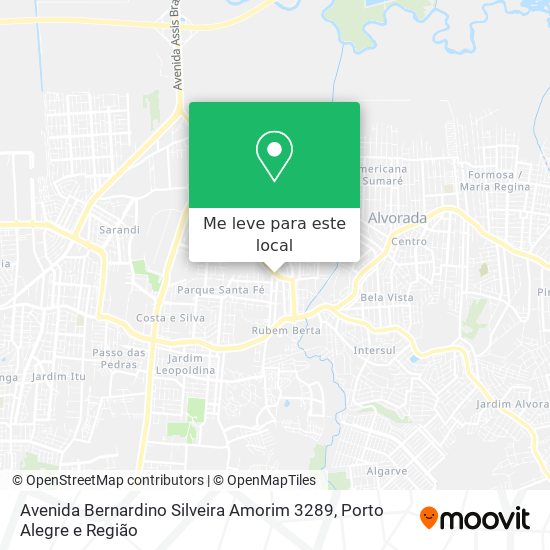 Avenida Bernardino Silveira Amorim 3289 mapa