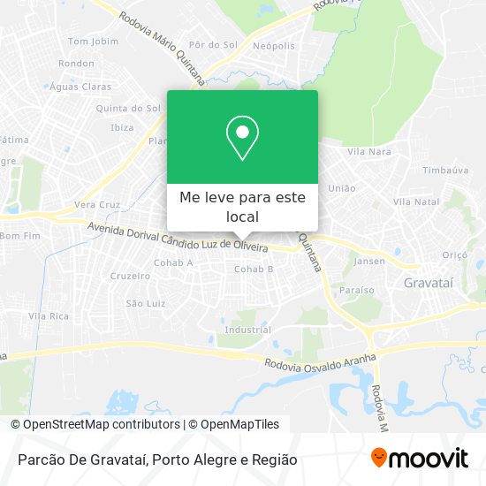 Parcão De Gravataí mapa