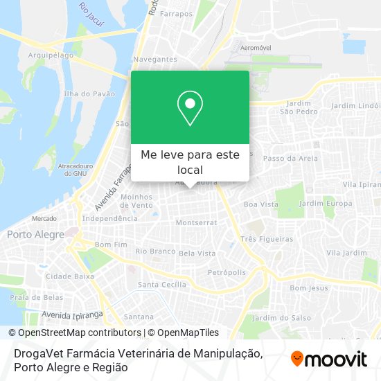 DrogaVet Farmácia Veterinária de Manipulação mapa