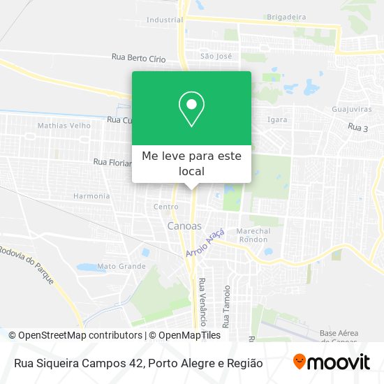 Rua Siqueira Campos 42 mapa