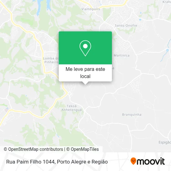 Rua Paim Filho 1044 mapa