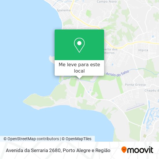Avenida da Serraria 2680 mapa