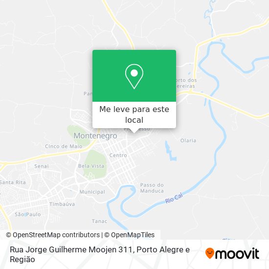 Rua Jorge Guilherme Moojen 311 mapa