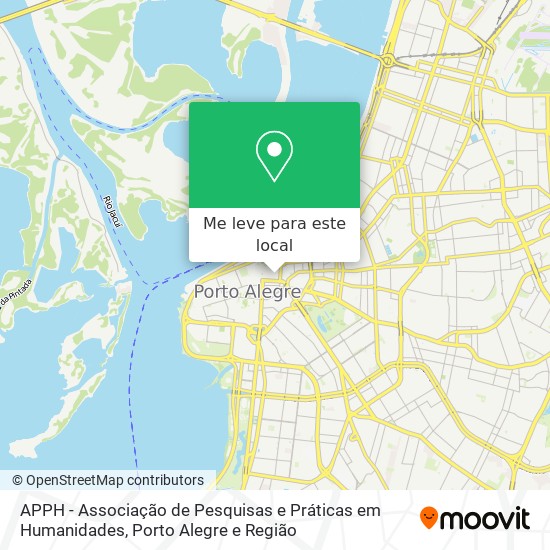 APPH - Associação de Pesquisas e Práticas em Humanidades mapa