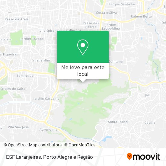 ESF Laranjeiras mapa