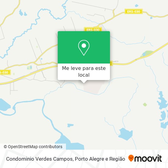 Condominio Verdes Campos mapa