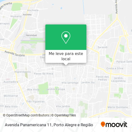Avenida Panamericana 11 mapa