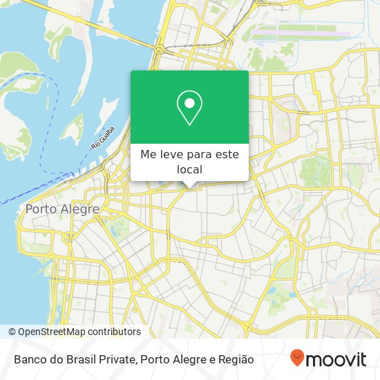 Banco do Brasil Private mapa