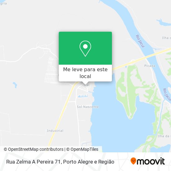 Rua Zelma A Pereira 71 mapa