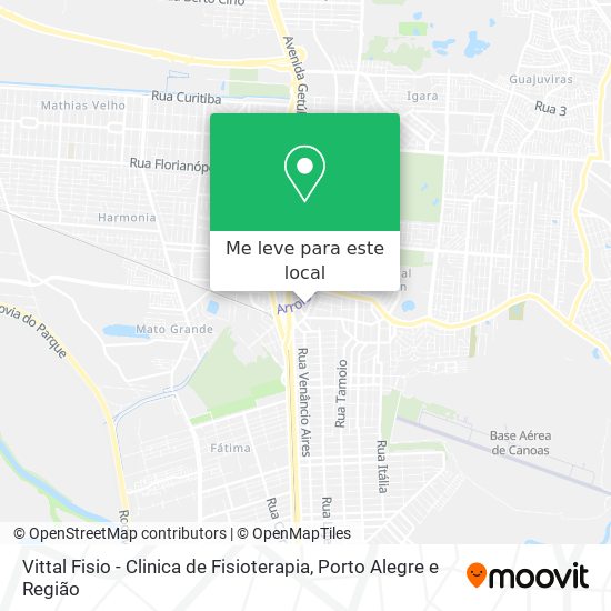Vittal Fisio - Clinica de Fisioterapia mapa