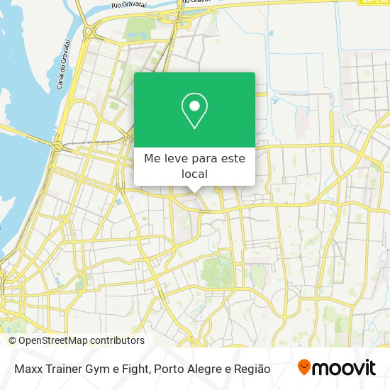 Maxx Trainer Gym e Fight mapa