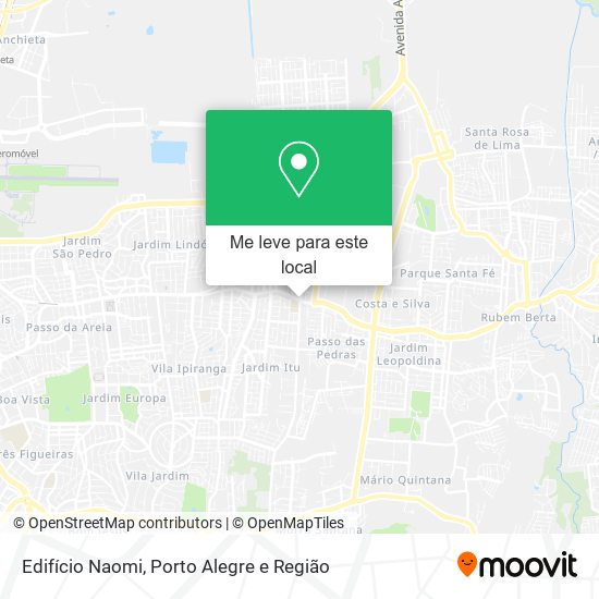 Edifício Naomi mapa