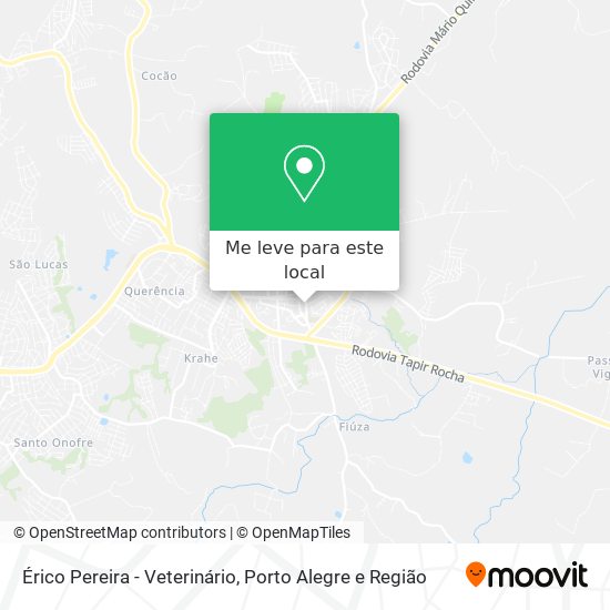 Érico Pereira - Veterinário mapa