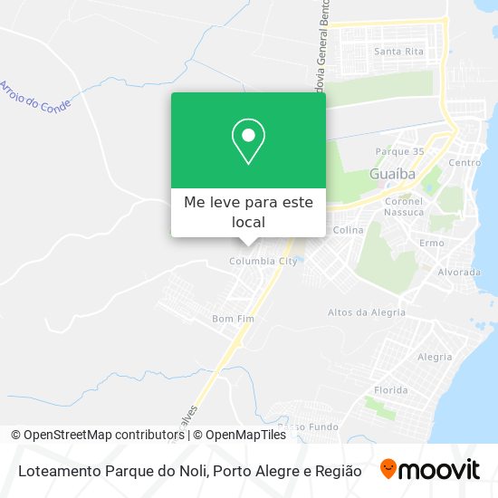 Loteamento Parque do Noli mapa