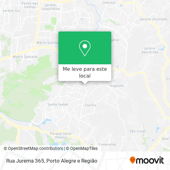 Rua Jurema 365 mapa