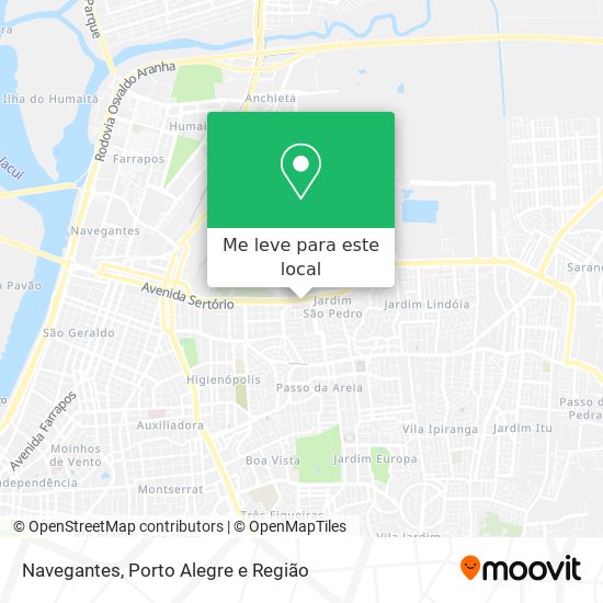 Navegantes mapa