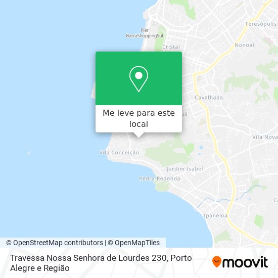 Travessa Nossa Senhora de Lourdes 230 mapa