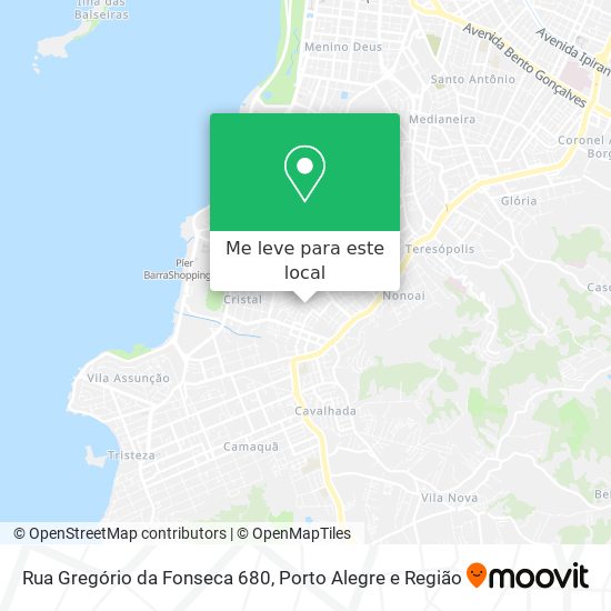 Rua Gregório da Fonseca 680 mapa