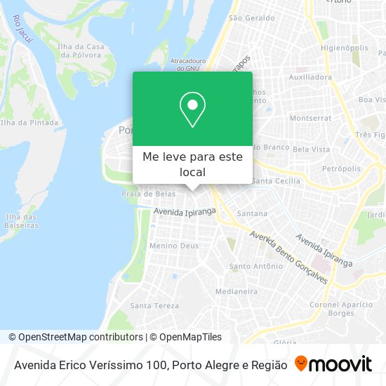 Avenida Erico Veríssimo 100 mapa