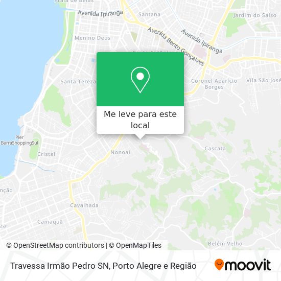 Travessa Irmão Pedro SN mapa