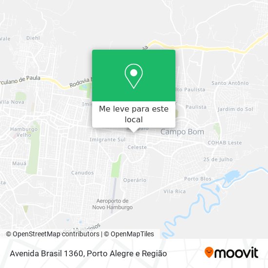 Avenida Brasil 1360 mapa