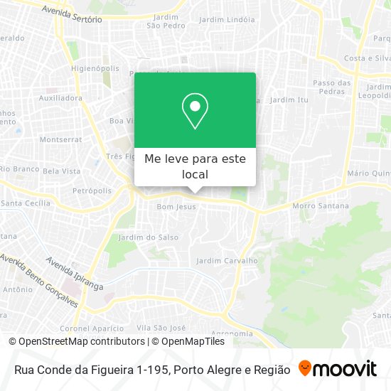 Rua Conde da Figueira 1-195 mapa