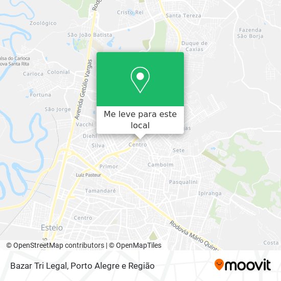 Bazar Tri Legal mapa