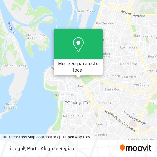 Tri Legal! mapa
