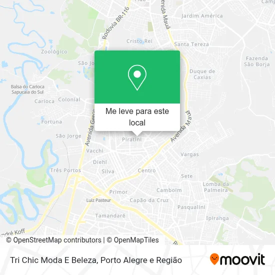 Tri Chic Moda E Beleza mapa