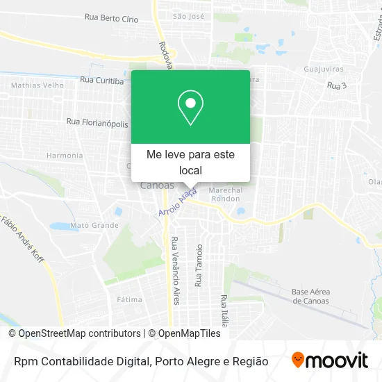 Rpm Contabilidade Digital mapa