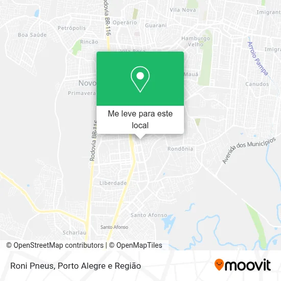 Roni Pneus mapa