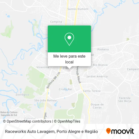 Raceworks Auto Lavagem mapa