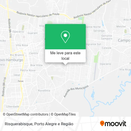 Risquerabisque mapa