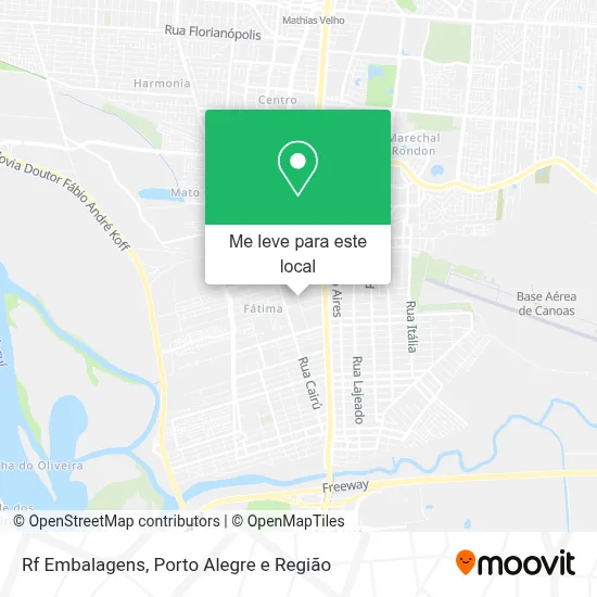 Rf Embalagens mapa
