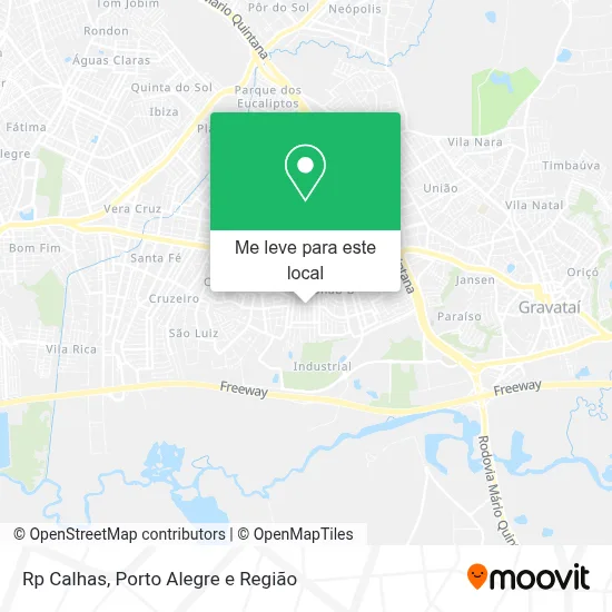 Rp Calhas mapa