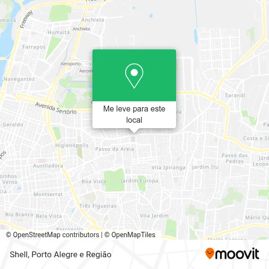 Shell mapa